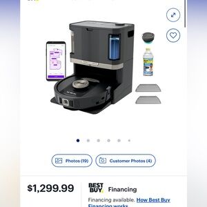 Shark Robot Vacuum & Mop with Auto-Empty Base 3-1